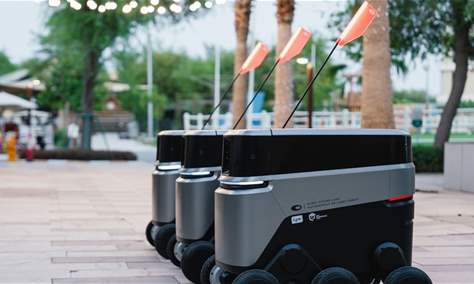 3 روبوتات لتوصيل المنتجات بمدينة دبي المستدامة